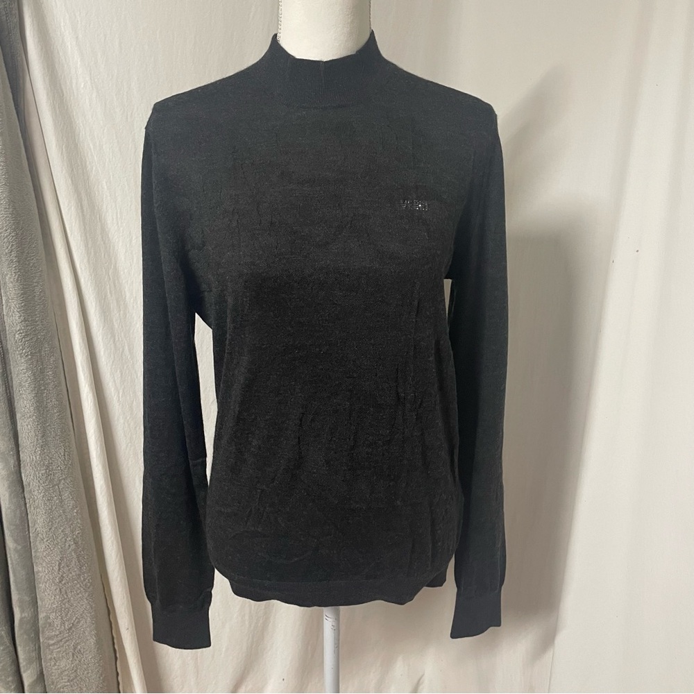 Verri Italian Cashmere Silk V-Neck Sweater IT48 Medium
